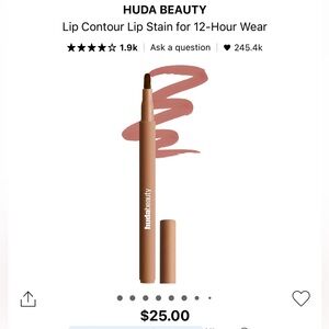 HUDA BEAUTY Lip Contour in Soft Nude